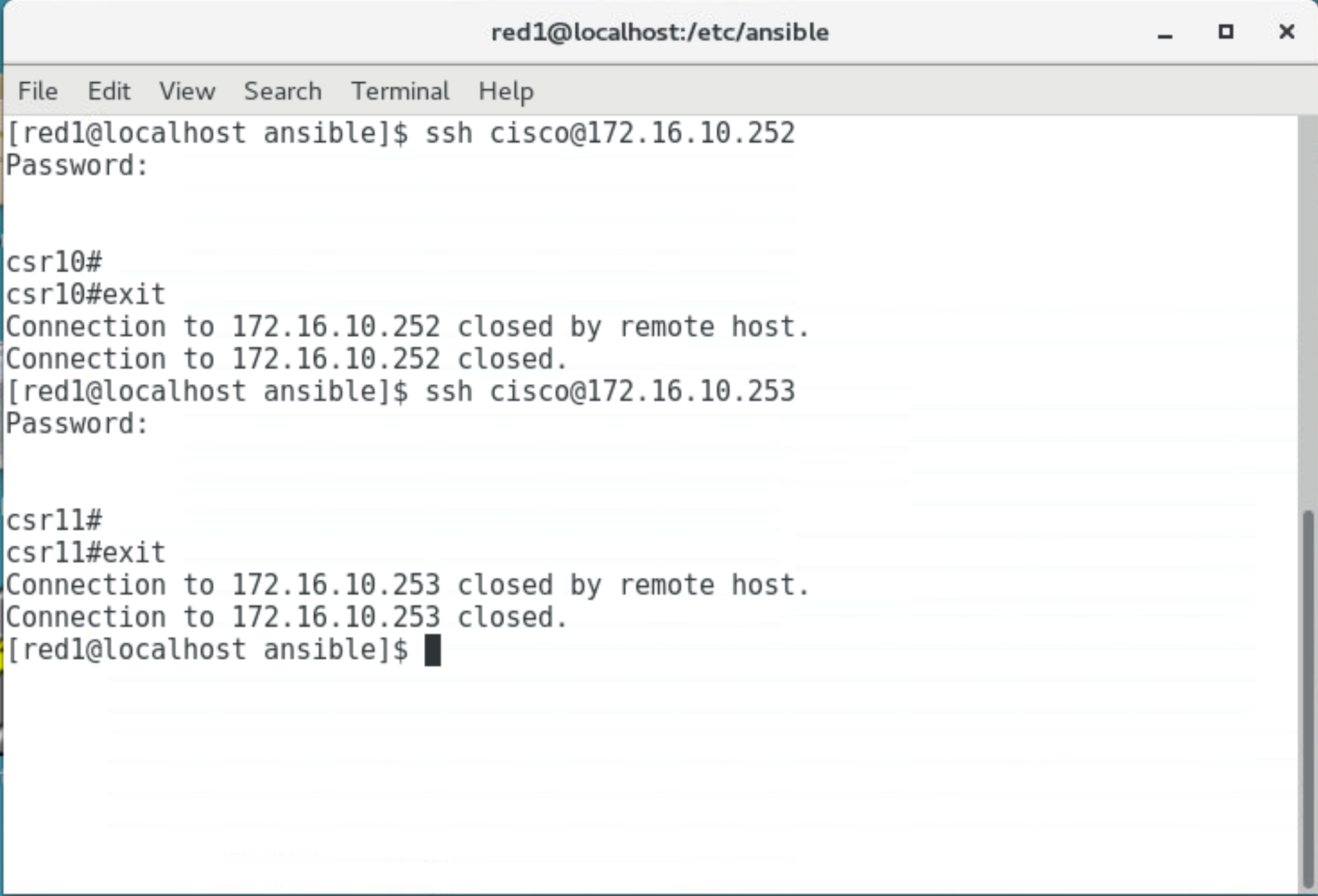 Router SSH